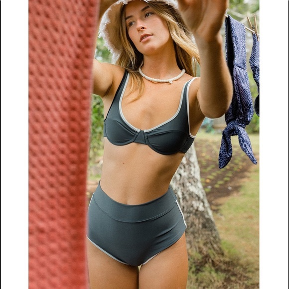 Ruby Set in Clove Acacia Swimwear - Picture 3 of 5